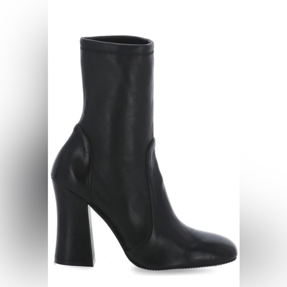 Stuart Weitzman Curveblock Booties - Picture 2 of 8